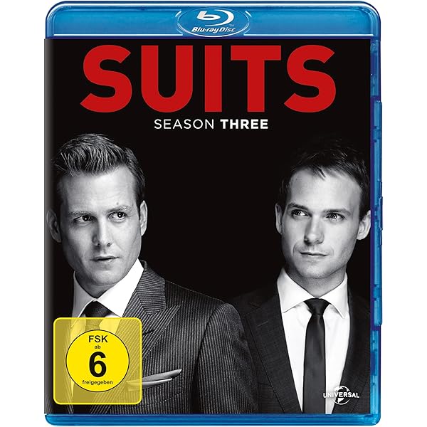 Suits - Series 1-3 [11 Blu-rays] (UK-Import mit deutscher Tonspur